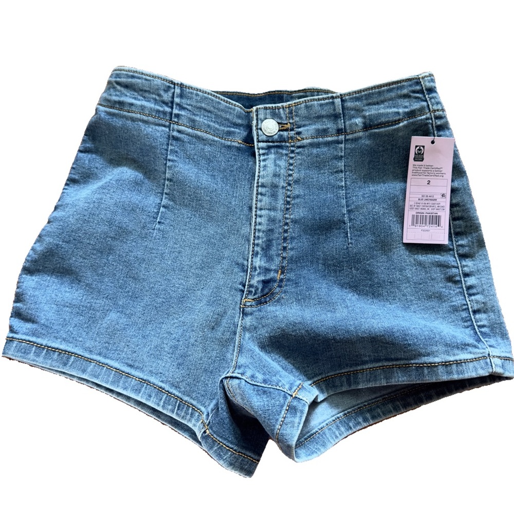 NWT Wild Fable Target Highest High Rise Demin Jeans Shorts Size 2 Y2K 90s